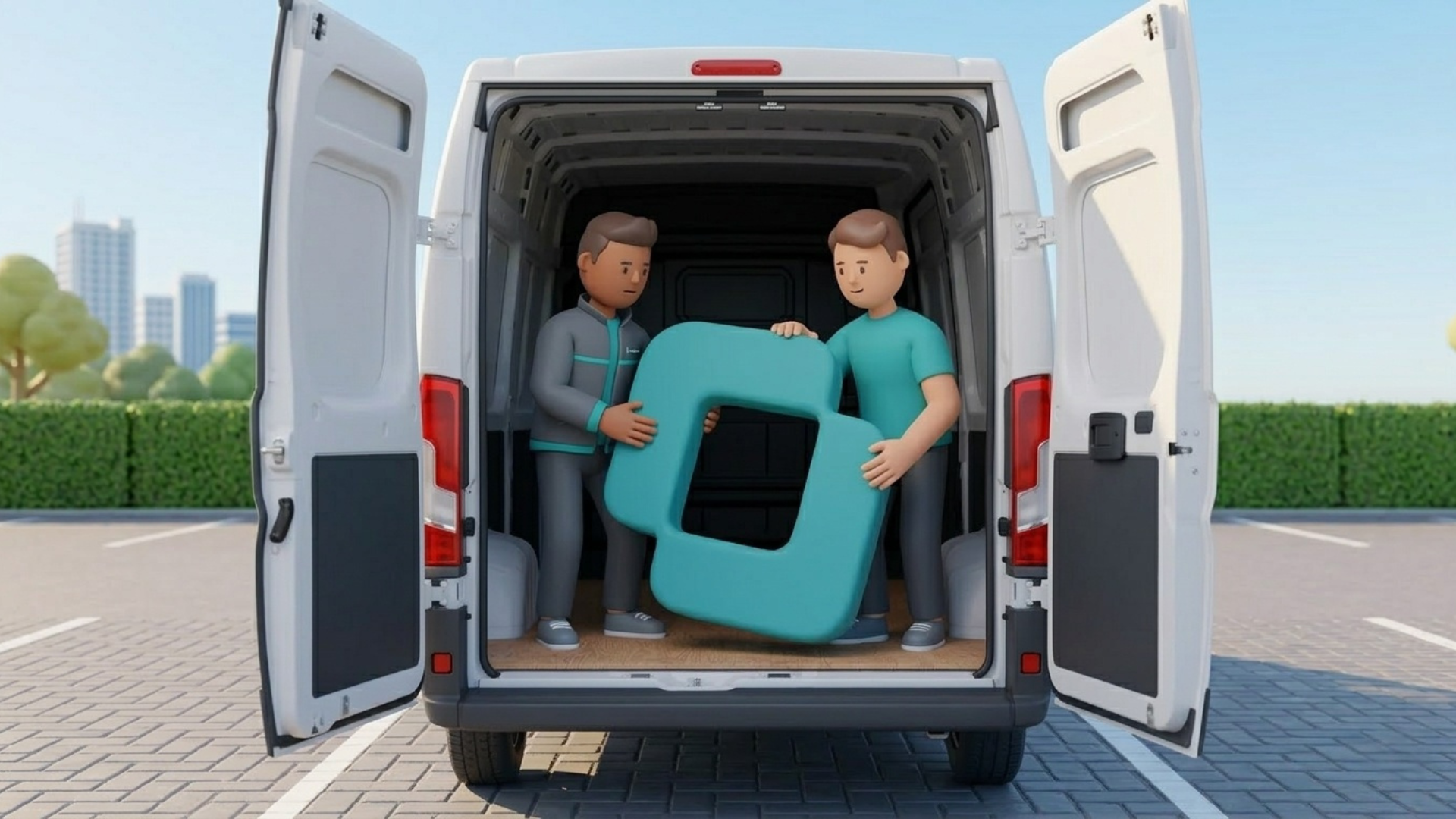 Jak správně naložit a upevnit náklad v dodávce?